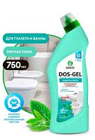 Чистящий гель для дезинфекции и отбеливания "DOS GEL" Мятная сила (флакон 750 мл)/12