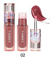 ТИНТ для губ с глянцевым финишем Farres 7212-02 (мокко)