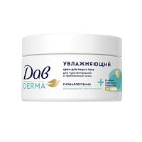 Dove крем для лица и тела Увлажняющий 285 мл/6