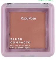 Матовые румяна RUBY ROSE НВ-861 тон 3 (ярко-коралловый)