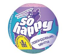 Бурлящий шар для ванны SOHappy Лавандовые мечты 120г