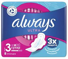 Always  8шт Ультра супер dri plus