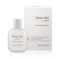 City New Me White Choco/Сити Нью Ми Вайт Шок 100мл жен п.в.  /24