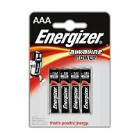 Батарейка Energizer Алкалиновая LR03 Power BL-4 /48/4шт блистер/мизинец