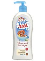 Шампунь "ТИК-ТАК" комплекс трав и пантенол 0+ во флаконе 350мл/6