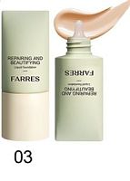 Тональный крем для лица NATURAL “GLOSS CONTROL” Farres 4066-03 (бежевый)