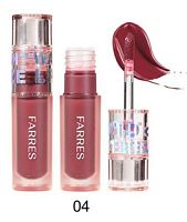 ТИНТ для губ с глянцевым финишем Farres 7212-04 (терракота)