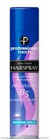 PROFESSIONAL TOUCH Лак для волос сильная фиксация B5 & hydro complex 265мл