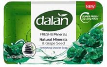 Туалетное мыло Dalan Fresh and Minerals "Виноградная косточка", 150 г /30шт. ВП