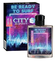 CITY 3D Neon Surf 90мл муж т.в.  /21  пл  ВПЛ