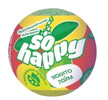 Бурлящий шар для ванны  SOHappy Мохито Лайм 120г