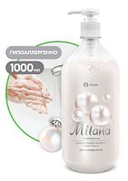 Крем-мыло жидкое увлажняющее 1000 мл "Milana жемчужное" флакон с дозат./6