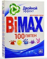БИМАКС СМС порошок для ручной стирки 400г "100 пятен"/24