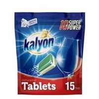 Kalyon Таблетки для посудомоечной машины, 15шт/300г / 12шт