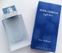 DOLCE & GABBANA LIGHT BLUE EAU INTENSE 25ml edp FEMME