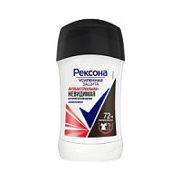 Rexona Deo стик 40мл Антибактериальная и невидимая на черном и белом Ж