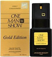 JACQUES BOGART ONE MAN SHOW Gold Edition men 100ml edt