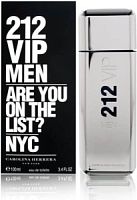 Carolina Herrera 212 Vip Men М Товар Туалетная вода 100 мл