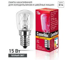 Лампа Camelion 15W E14 д/холод.и швей.маш 15/P/CL/ Накал