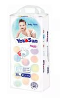 YokoSun Подгузники-трусики XL 12-20кг 38шт