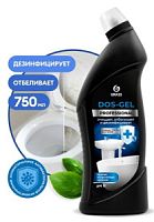 Чистящий гель для дезинфекции и отбеливания "DOS-Gel" Professional (флакон 750 мл)/12