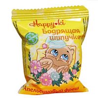 Шипучее средство для ванн Хеппики Бодрящая шипучка 40г