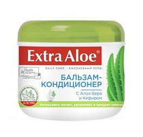 "EXTRA ALOE"Бальзам-кондиционер для волос  Кефирный, 500 мл банка /12