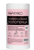 Homyko Универсальные полотенца сухие 19х22 40г/м2 №150 рул.