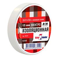 Изолента Klebebander 15мм*20м/ белая/8