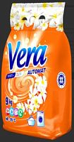 ВЕРА - Автомат стиральный порошок универсальный фосфатный, 9 кг (пакет красный)/105