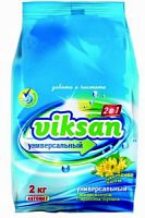 VIKSAN Стиральный порошок автомат с кондиционером 2 в 1 "Цветение липы", 2кг пакет/6