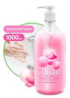 Крем-мыло жидкое увлажняющее 1000 мл "Milana fruit bubbles" флакон с дозат./6