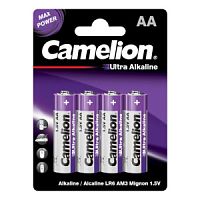 Батарейка CAMELION Ultra Алкалиновая LR06 BL-4 /48/576/4шт блистер/пальчик