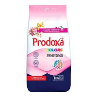 Prodoxa Стиральный порошок 1кg для цветного белья с эффектом кондиционера / 12 шт.