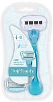 TopBeauty Paris (1 бритва + 2 см. кассеты) 5 лезв, жен