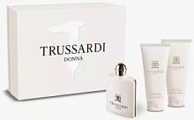TRUSSARDI DONNA lady set (100ml edp + 200ml b/lotion + 200ml sh/gel)