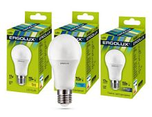 Лампа Ergolux LED-A60-17W-E27-4K ЛОН хол. /10/100