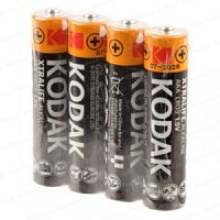Батарейка Kodak XTRALIFE Алкалиновая LR03 SR-4 /60/1200/4шт спайка/мизинец
