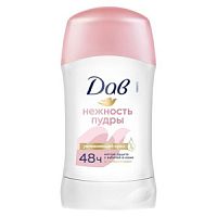 Dove Deo стик 40мл Нежность пудры (П)
