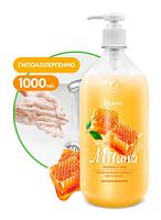 Крем-мыло жидкое увлажняющее 1000 мл "Milana молоко и мед" флакон с дозат./6