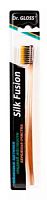 Зубная щетка Dr.Gloss SILK FUSION ср. жёст. арт.ZSFUS 12шт/288 шт в кор.
