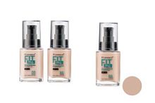 Тональный крем Farres 4046 "Fit Me" в стекле с дозат. матирующий SPF 22 т. 102 (натуральный) ВП