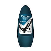 Rexona Deo ролик муж. 50мл Невидимый на черном и белом (П)
