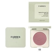 Румяна компактные NATURAL “URBAN BLOOM" Farres 2118-03  (пыльная роза)