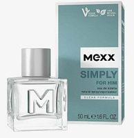 MEXX SIMPLY FOR HIM men  50ml edt NEW
