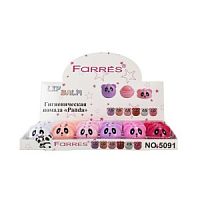 Гигиеническая помада Farres 5091 "Panda" уп. 24 шт (6 вкусов*4 шт.)