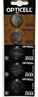Батарейка OPTICELL Литиевая CR 2032 BL-5 /50/5шт блистер