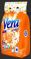 ВЕРА - Автомат стиральный порошок универсальный фосфатный, 6 кг (пакет красный)/105