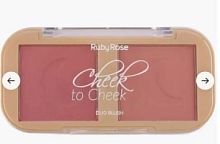 Румяна RUBY ROSE Duo blysh НВ-576 тон 1 лиловый