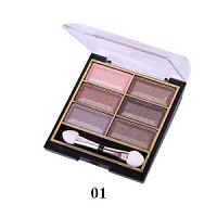 Тени для век 6-ти цв. перлам. Farres 1104 т. 01